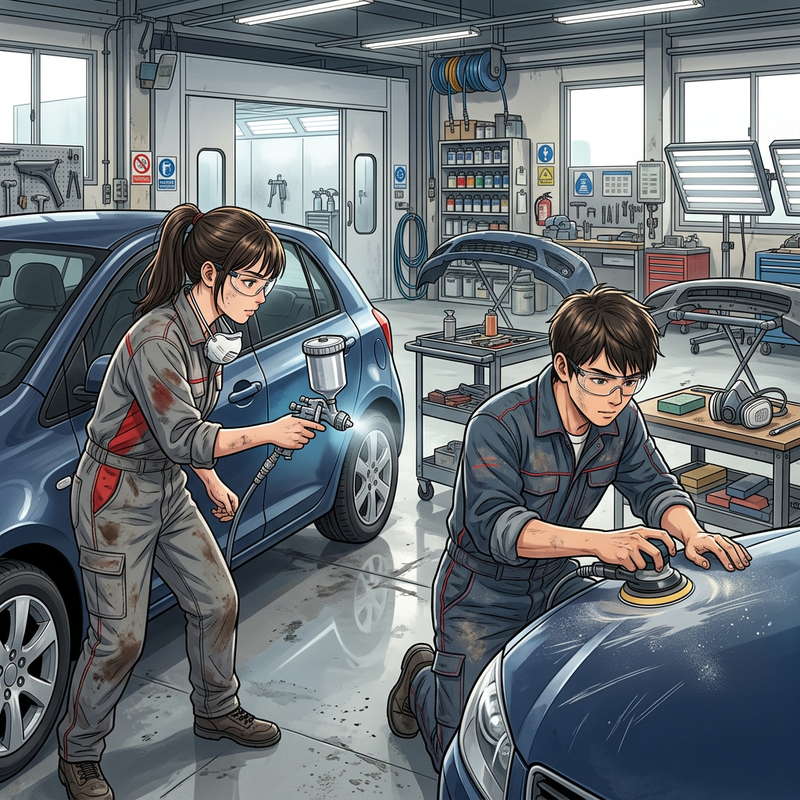Carrossier-peintre automobile