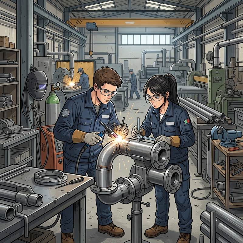 Chaudronnier / Tuyauteur industriel