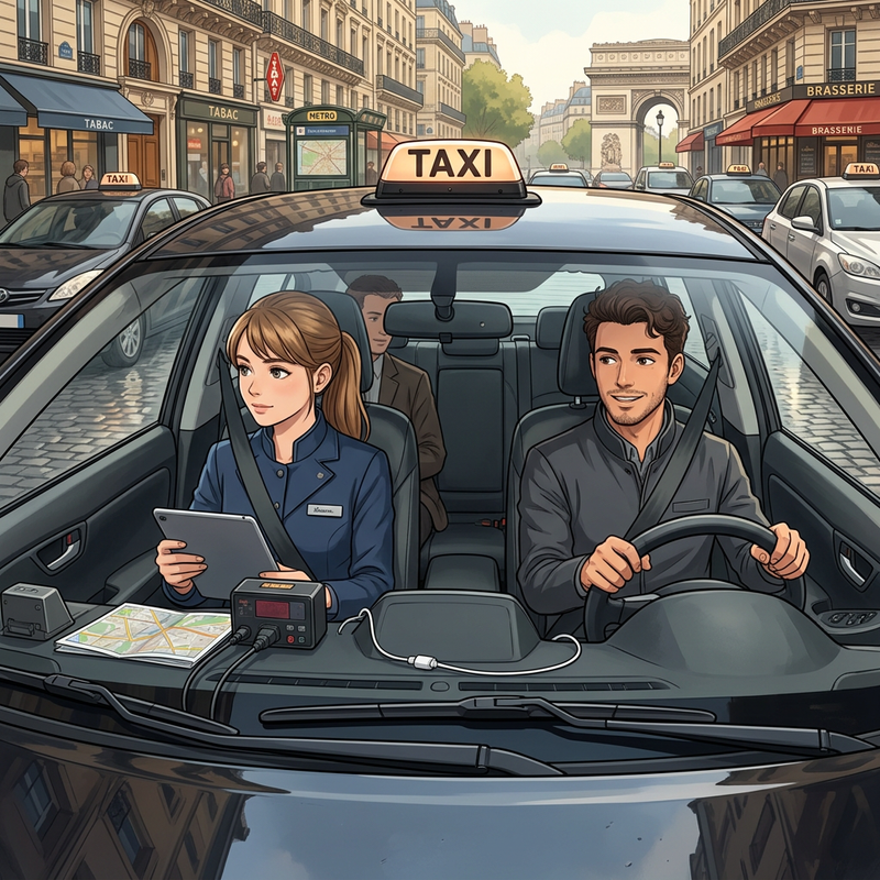 Chauffeur de taxi