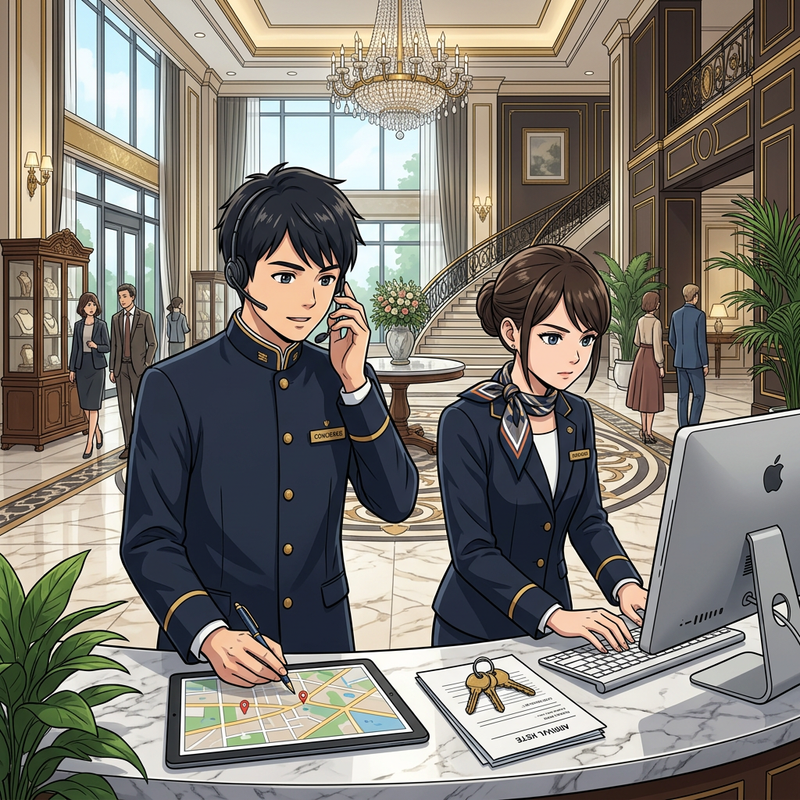 Concierge de palace