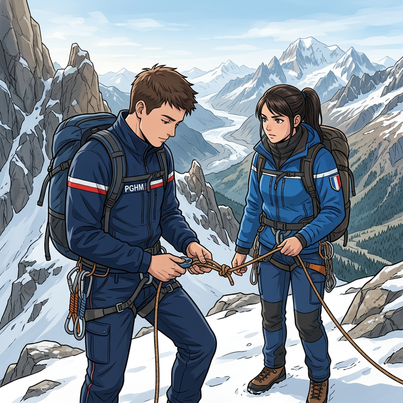 Gendarme de montagne (PGHM)