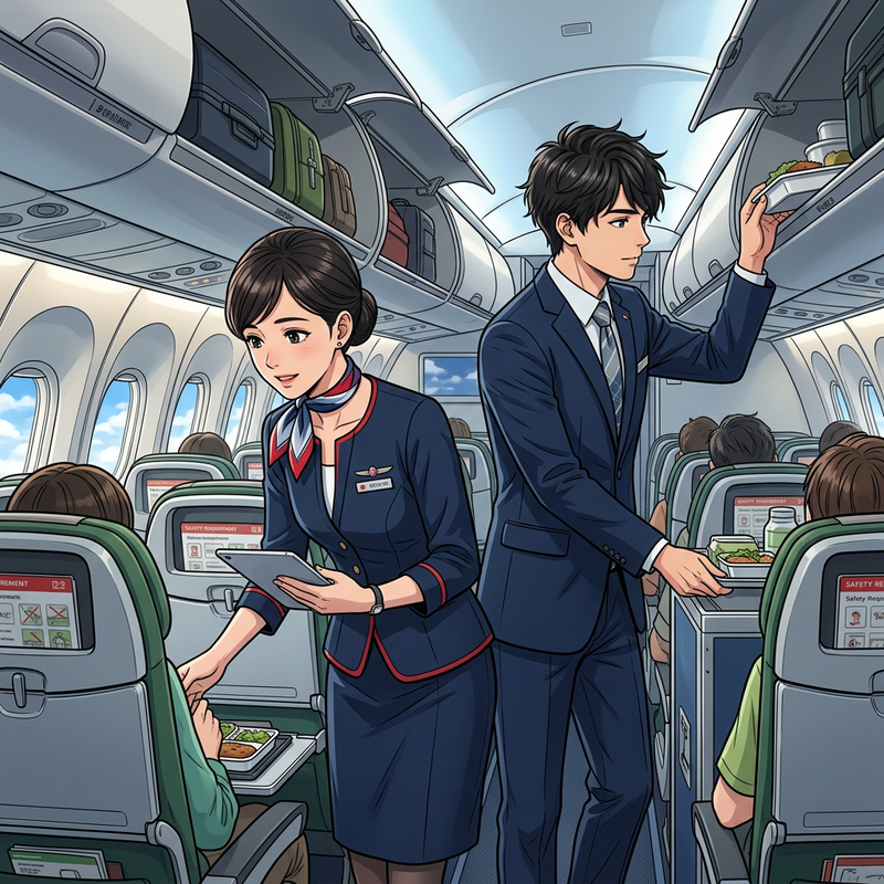 Hôtesse de l'air / Steward
