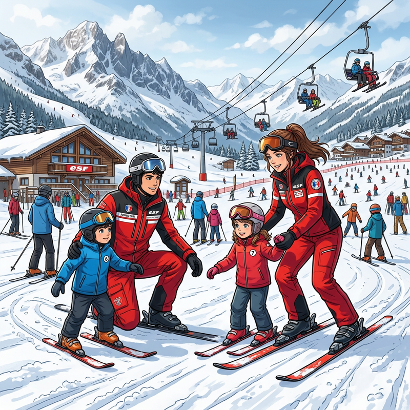 Moniteur de ski