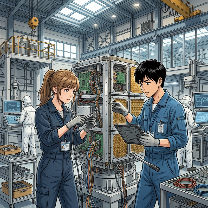 Technicien intégration spatiale